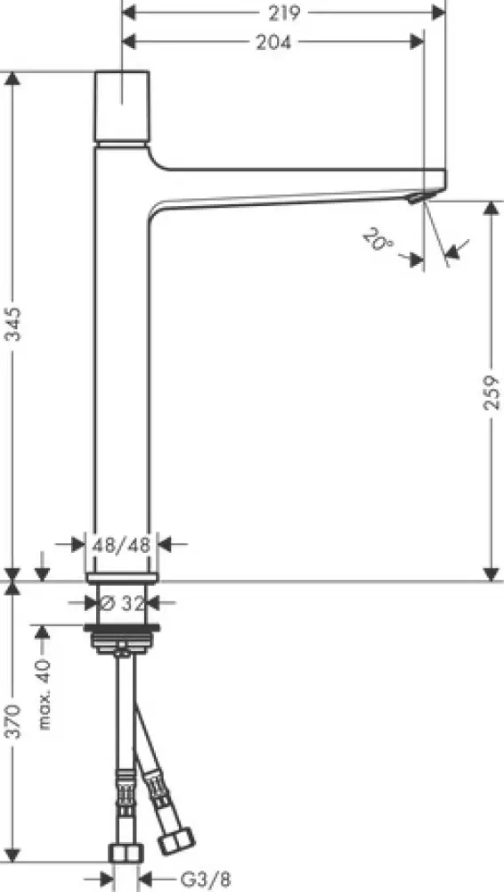 Смеситель Hansgrohe Metropol Select 32572000 фото