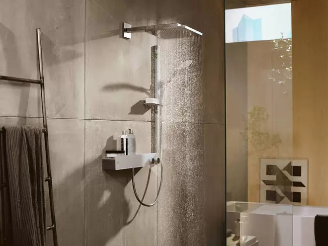 Душевая система Hansgrohe Raindance Select S 120 27648400 (белый/хром) фото