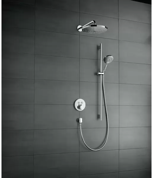 Душевая система Hansgrohe Raindance Select S 26322400 (белый/хром) фото