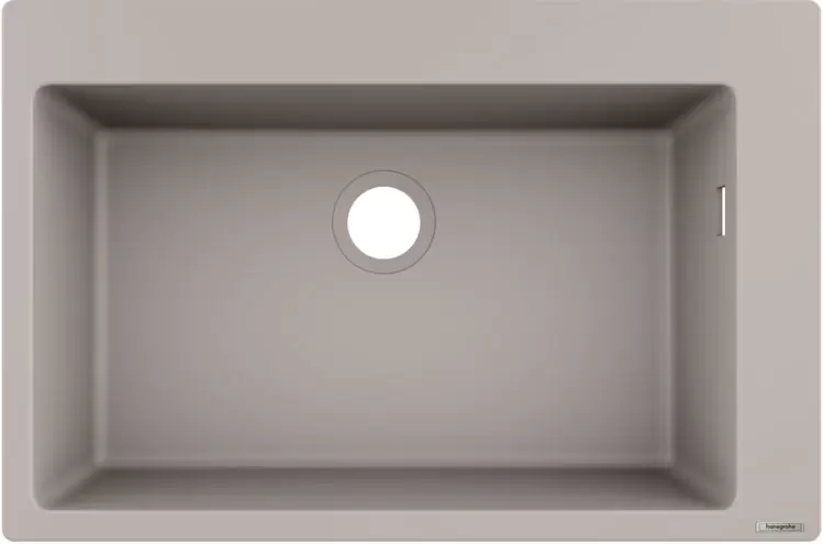 Hansgrohe S51 S510-F660 Built-in sink 660 (серый бетон)