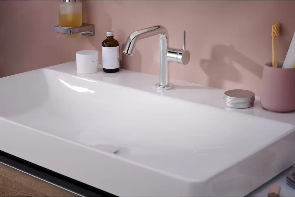 Смеситель Hansgrohe Tecturis S 110 Fine CoolStart EcoSmart+ 73320000 фото