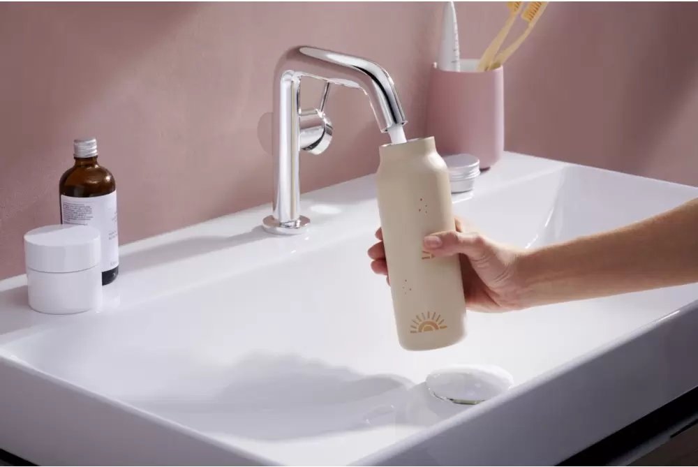 Смеситель Hansgrohe Tecturis S 110 Fine CoolStart EcoSmart+ 73320000 фото