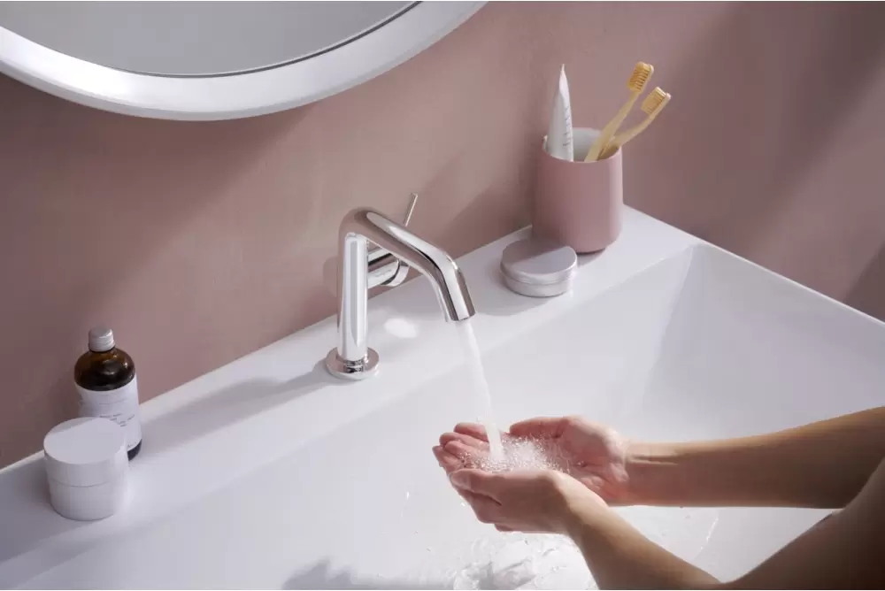 Смеситель Hansgrohe Tecturis S 110 Fine CoolStart EcoSmart+ 73320000 фото