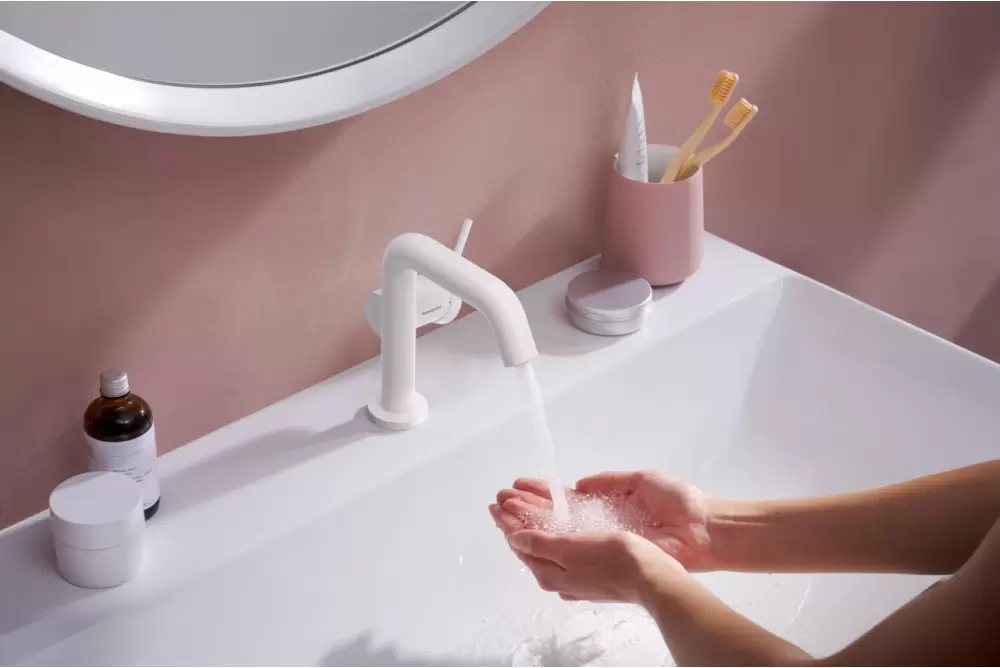 Смеситель Hansgrohe Tecturis S 110 Fine CoolStart EcoSmart+ 73320700 фото