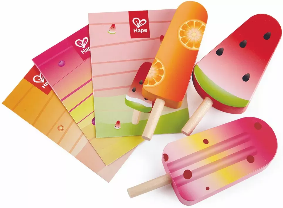 Набор игрушечных продуктов Hape Фруктовое мороженое / E3175-HP фото