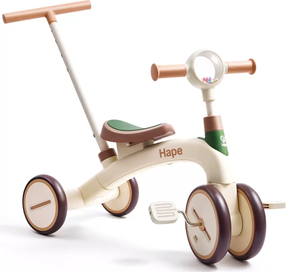 Беговел Hape Step-by-Step E1225_HP (бежевый) фото