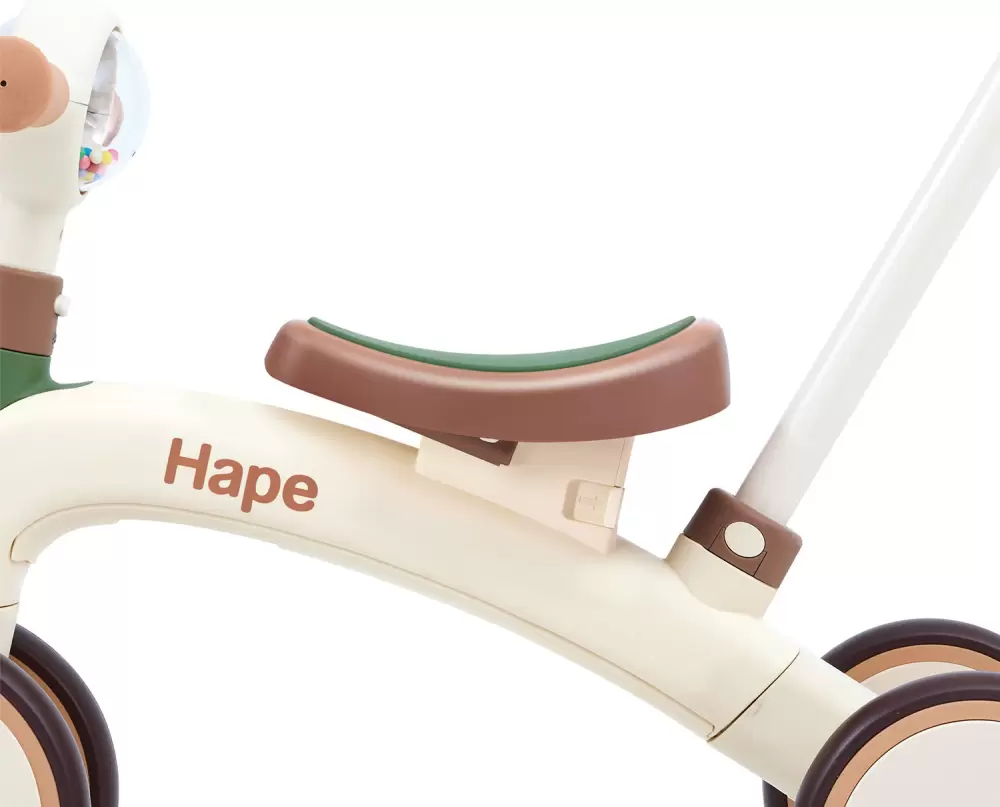 Беговел Hape Step-by-Step E1225_HP (бежевый) фото