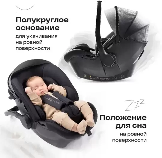 Детское автокресло Happy Baby Skyler Pro (темно-серый) фото