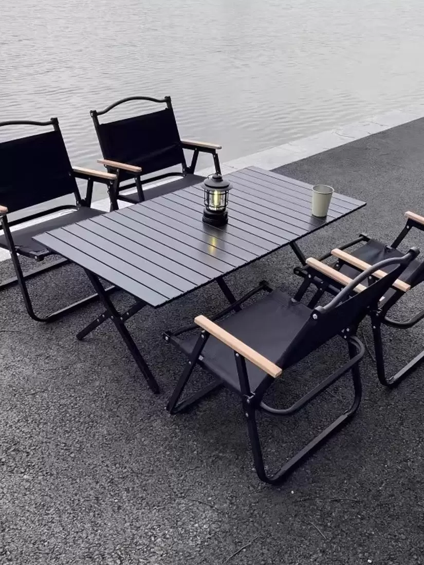 Стол Happy Home HH-048 90см (черный) фото