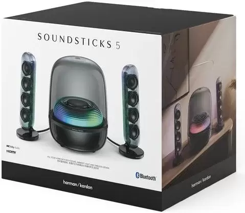 Мультимедиа акустика Harman/Kardon SoundSticks 5 (черный) фото 3