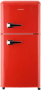 Холодильник Harper HRF-T120M (красный) фото