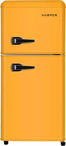 Холодильник Harper HRF-T140M (оранжевый) фото