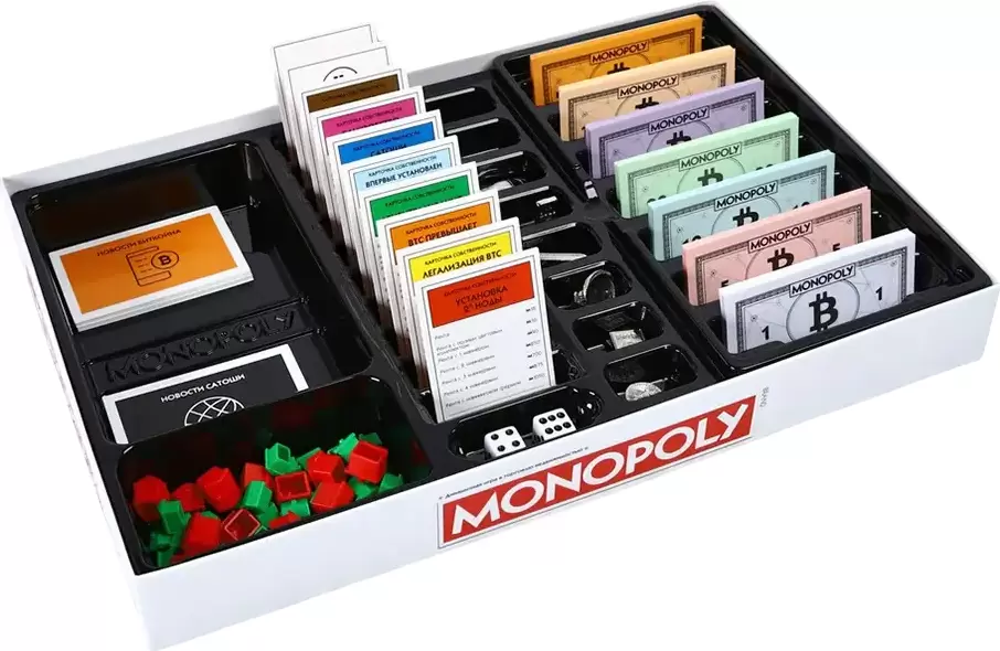 Настольная игра Hasbro Монополия. Биткоин WM04642 фото