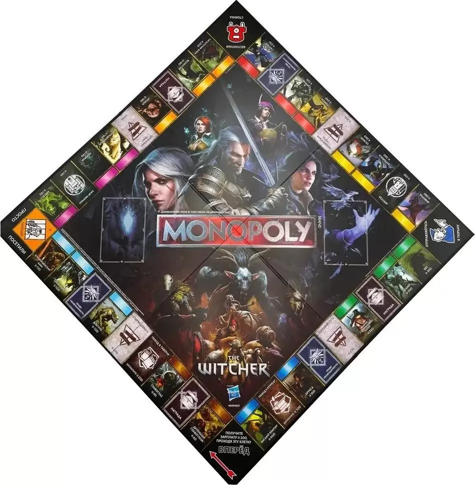 Настольная игра Hasbro Монополия. Ведьмак (The Witcher) фото