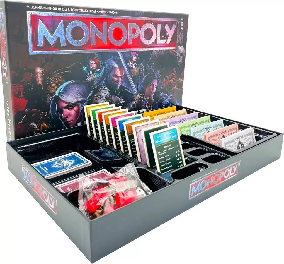 Настольная игра Hasbro Монополия. Ведьмак (The Witcher) фото