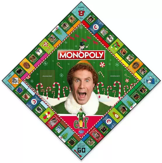 Настольная игра Hasbro Монополия Эльф на английском языке WM01492-EN1-6 фото