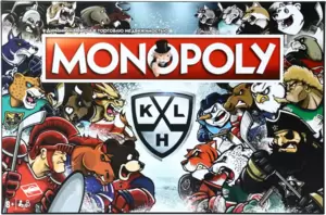 Настольная игра Hasbro Монополия КХЛ. Маскоты WM04833 фото