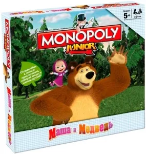 Настольная игра Hasbro Монополия Маша и Медведь фото