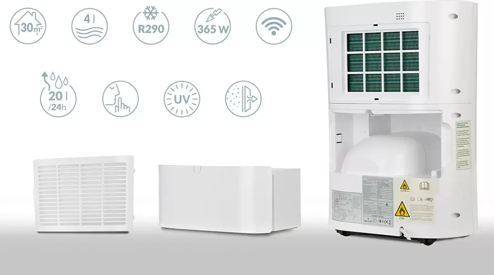 Осушитель воздуха Haus & Luft HL-OS-20/WiFi фото