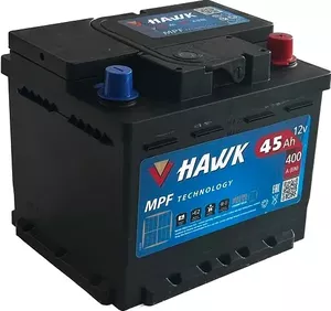 Аккумулятор Hawk 45 R+ низк. (45Ah) фото