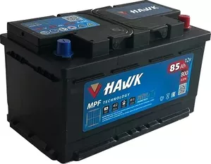 Аккумулятор Hawk 85 R+ низк. (85Ah) фото