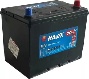 Аккумулятор Hawk Asia 70 JR+ (70Ah) фото