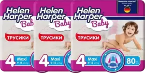 Подгузники-трусики Helen Harper Baby 4 Maxi (240 шт) фото