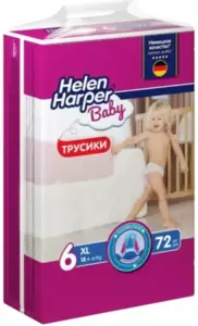 Подгузники-трусики Helen Harper Baby XL (72 шт) фото