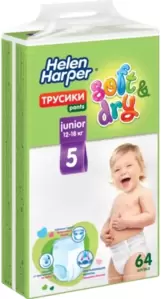 Подгузники-трусики Helen Harper Soft Dry Junior (64 шт) фото