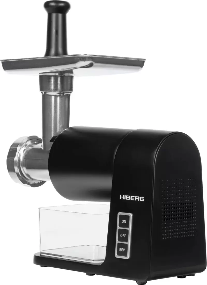 Мясорубка Hiberg MG 990 B (черный) фото