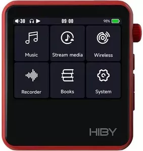 Hi-Fi плеер HiBy R2 II (красный) фото