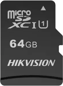 Hikvision microSDHC HS-TF-C1(STD)/64G/Adapter 64GB (с адаптером)