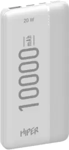 Портативное зарядное устройство Hiper MX PRO 10000mAh (белый) фото