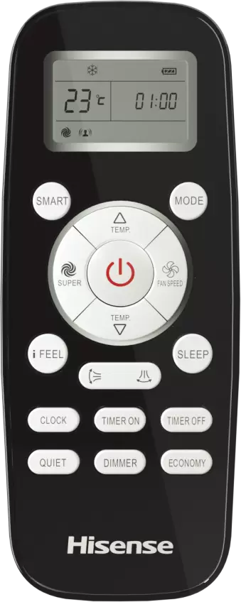 Кондиционер Hisense Black Crystal DC Inverter AS-13UW4RVETG01(B) фото