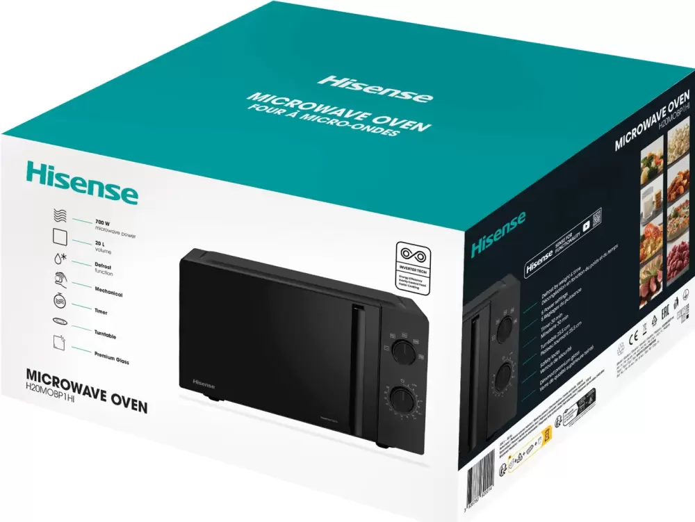 Микроволновая печь Hisense H20MOBP1HI фото 5