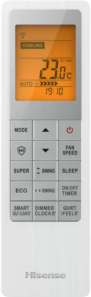 Кондиционер Hisense VIBE DC Inverter AS-18UW4RMSHB01 фото 3