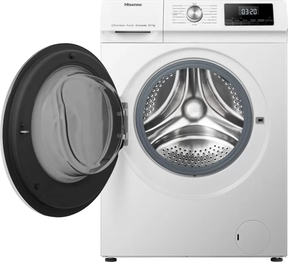 Стирально-сушильная машина Hisense WDQA8014VM фото