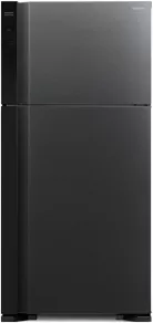 Холодильник с верхней морозильной камерой Hitachi R-V662PU7BBK фото