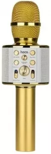 Bluetooth-микрофон Hoco BK3 (золотистый) фото
