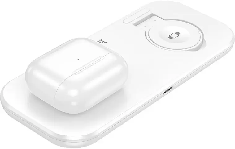 Беспроводное зарядное Hoco CW65 (белый) фото