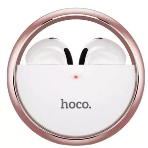 Наушники Hoco EW23 (белый/розовый) фото