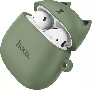 Наушники Hoco EW45 Cute Cat (зеленый) фото
