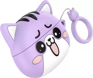 Наушники Hoco EW48 (пурпурный кот) фото