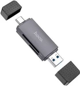 Картридер Hoco HB45 USB-A + Type-C 3.0 фото