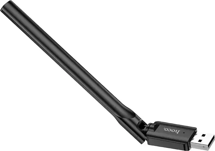 Wi-Fi адаптер Hoco HI37 WiFi4 USB черный фото