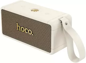 Беспроводная колонка Hoco HT1 Max (бежевый) фото