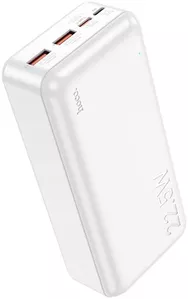 Портативное зарядное устройство Hoco J101B 30000mAh (белый) фото