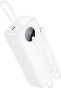 Портативное зарядное устройство Hoco J132B Sabio 30000mAh (белый) фото