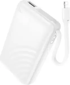 Портативное зарядное устройство Hoco J134A USB Type-C 10000mAh (белый) фото