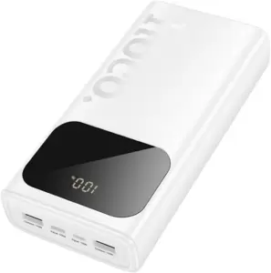 Портативное зарядное устройство Hoco J144A Hymn 30000mAh (белый) фото